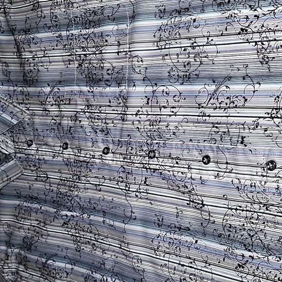 NWOT Perry Ellis Polo Club Button Down Mens 3XLT Cotton Polyester Blend Shirt - Picture 2 of 8